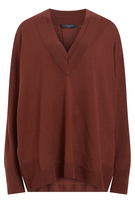 BERN V NECK SUGAR BROWN 4