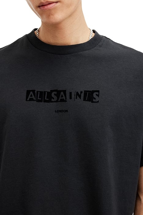 MONTAGE SS CREW WASHED BLACK 7