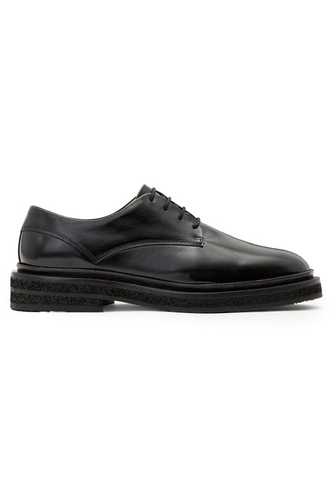 ESCHER LACE UP BLACK SHINE 1