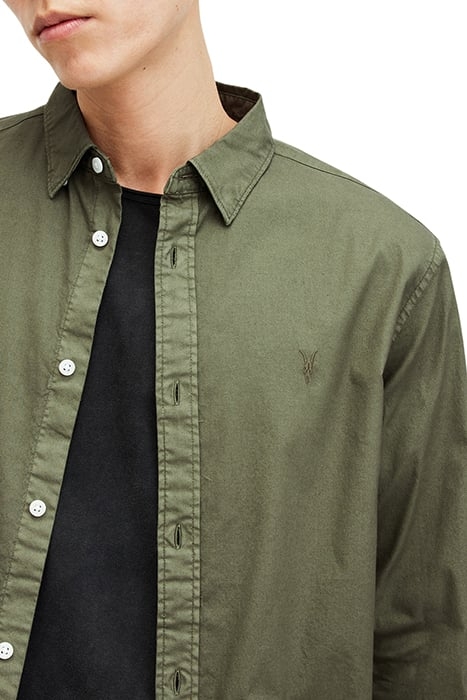 HAWTHORNE LS SHIRT FLEUR GREEN 7