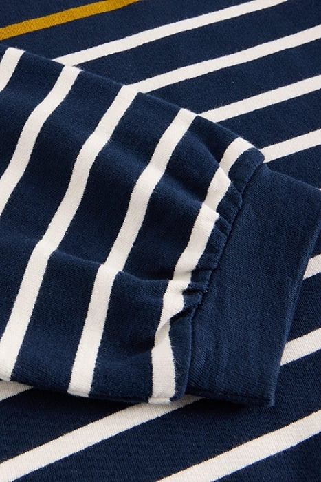 AMY STRIPE DRESS NAVY MULTI 6