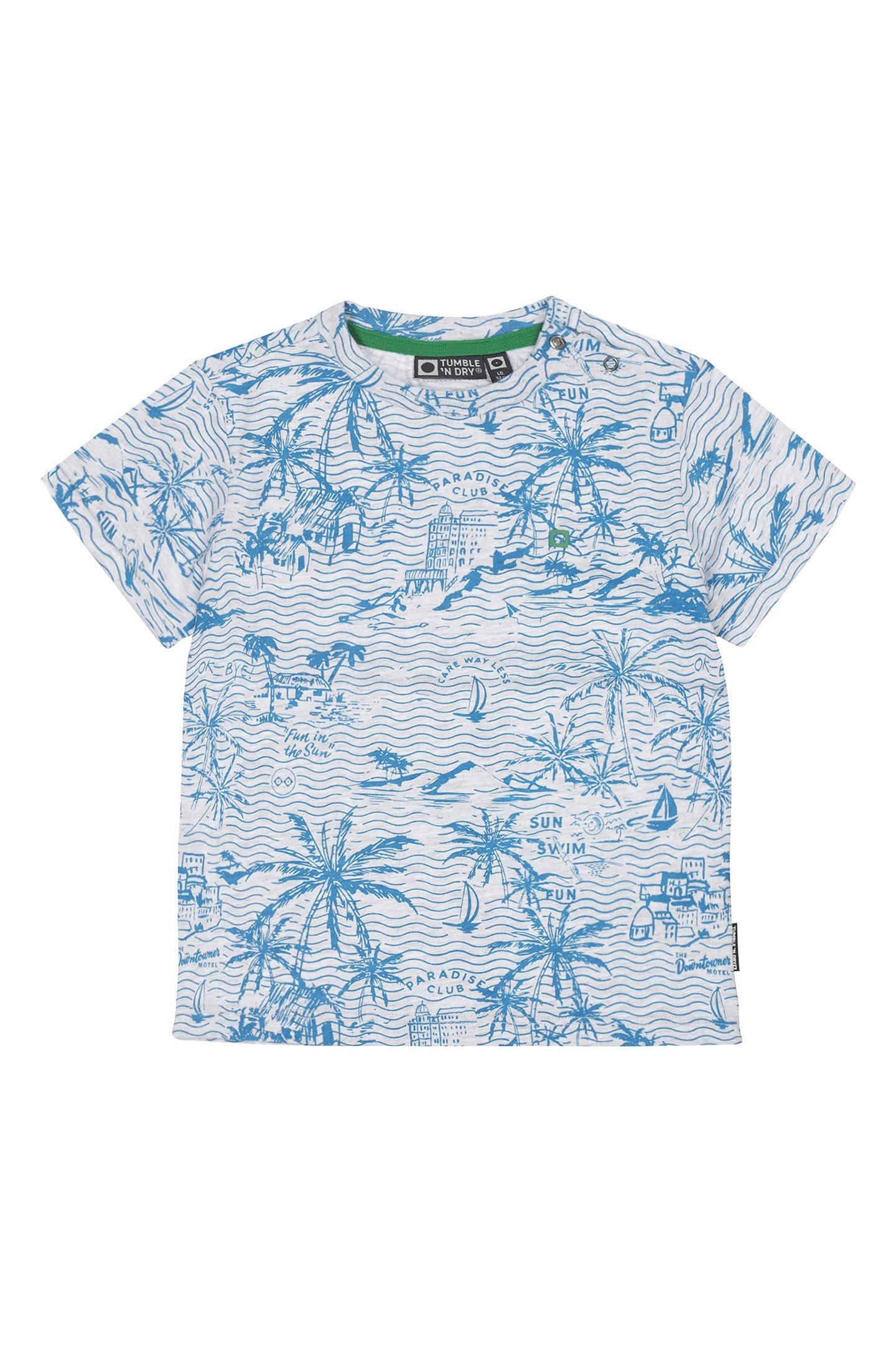 BOYS HONOLULU TODDLER OFF WHITE MELANGE 1