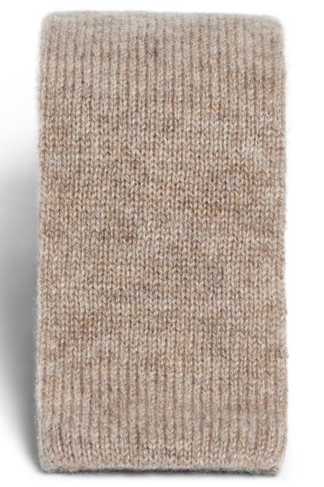 LIGHT BROWN KNITTED KNITTED TIE 3