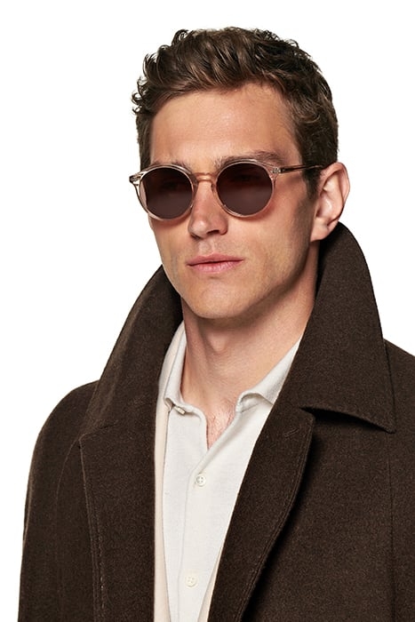 DARK BROWN BELTED OVERCOAT 7