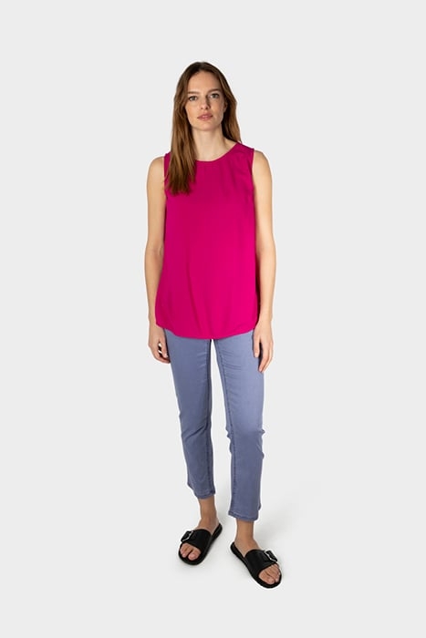 SLEEVELESS T-SHIRT FESTIVAL FUCHSIA 3