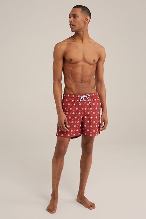 BEACH SHORT RUST BROWN 3