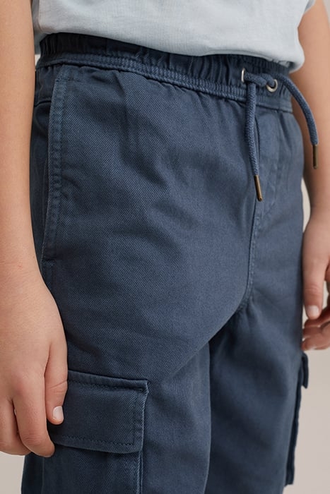 CARGO PANTS GREYISH BLUE 5