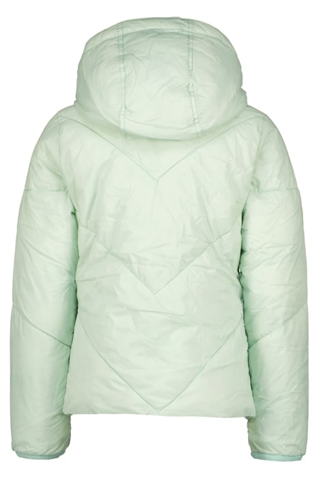 GIRLS LAYAN JACKET OUTDOOR LIGHT GREEN BLUE 2