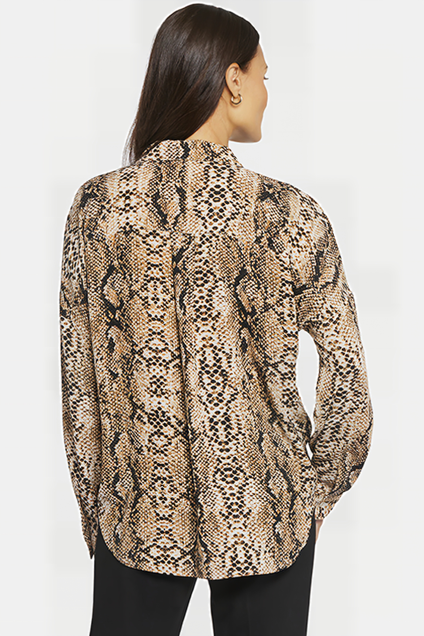 BECKY BLOUSE VICTORIAN PYTHON PINK 2