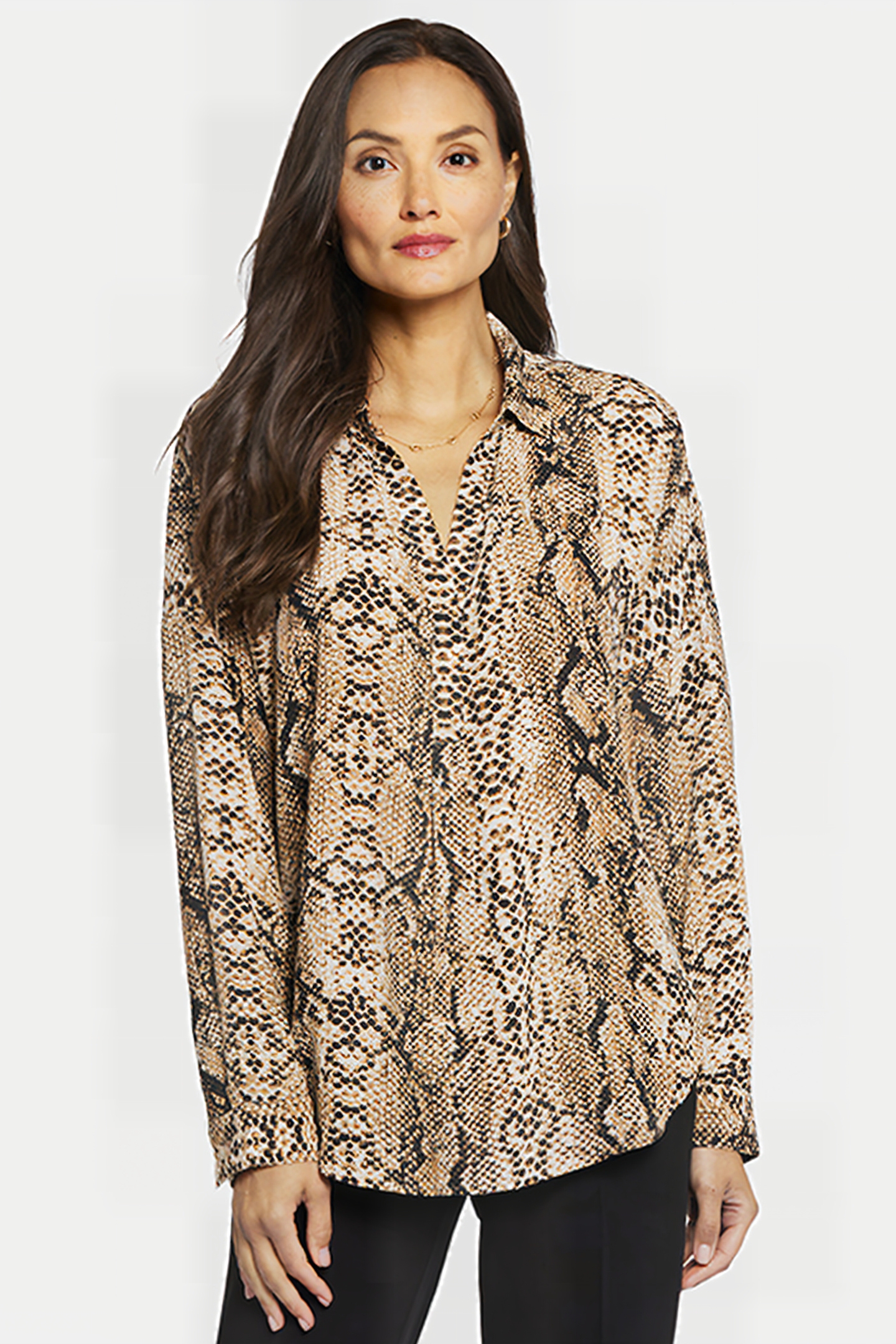 BECKY BLOUSE VICTORIAN PYTHON PINK 5