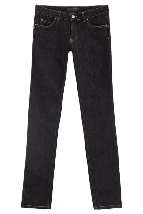 BLACK LOW WAIST SLIM JEANS 5