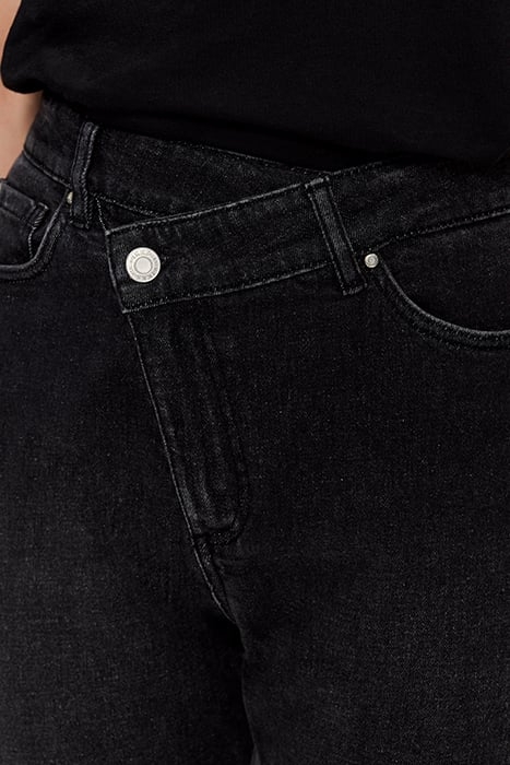 MEDIUM GREY JEANS WITH ASYMMETRIC ZIP 6