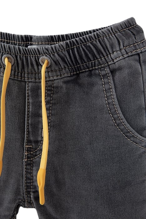 BABY BOYS’ YELLOW POLO SHIRT, DENIM BERMUDA SHORTS OUTFIT 6