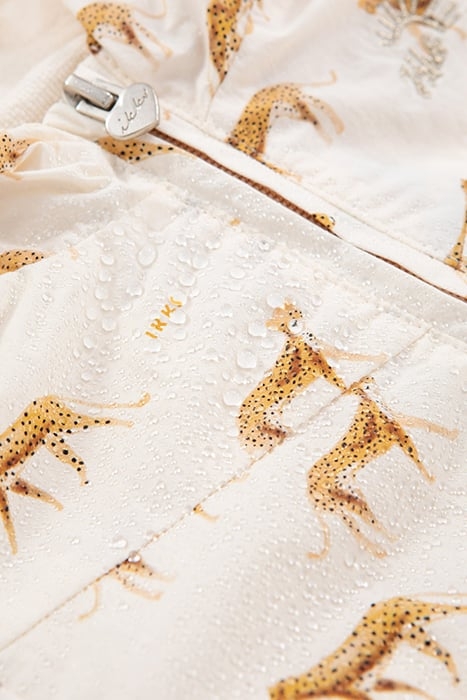 BABY GIRLS’ ECRU WINDCHEATER WITH LITTLE PANTHERS PRINT 7