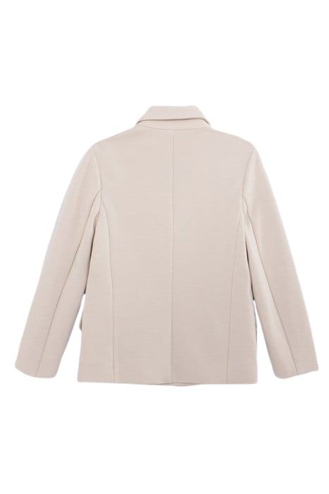 BOYS' BEIGE DOUBLE-BREASTED SUIT JACKET 2