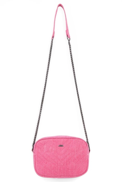GIRLS’ PINK HANDBAG WITH QUILTED HEARTS 3