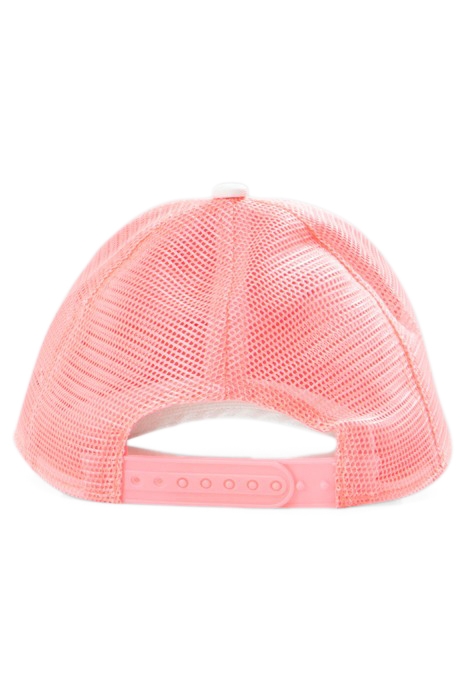 GIRLS’ SILVER, PINK AND NEON PINK MESH CAP 2