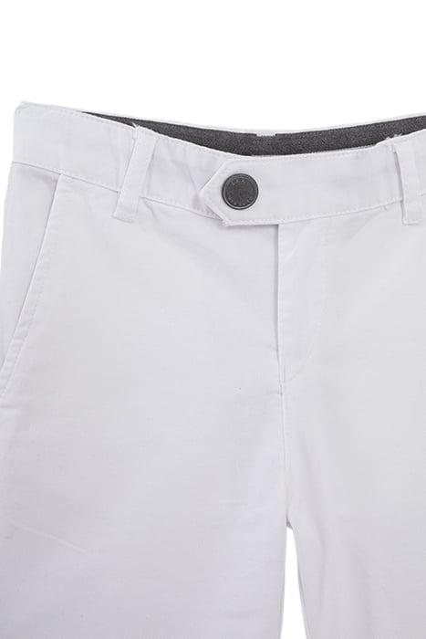 BOYS' WHITE BERMUDA SHORTS 3