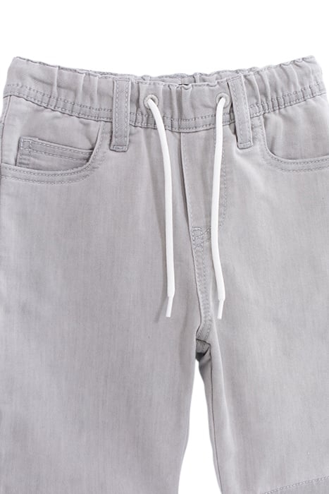 BOYS’ GREY DENIM BERMUDA SHORTS WITH ELASTICATED WAIST 3