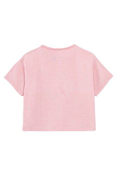 GIRLS’ PINK T-SHIRT WITH SMILEYWORLD EMBROIDERY 2