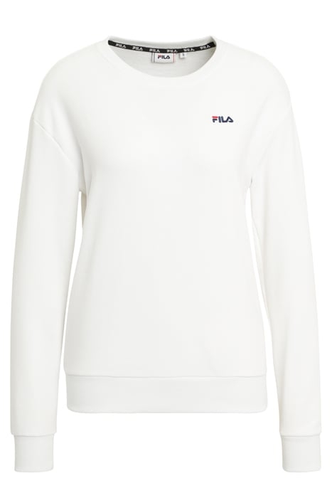 BANTIN SLIGHTLY CROPPED CREW SWEAT BRIGHT WHITE 3