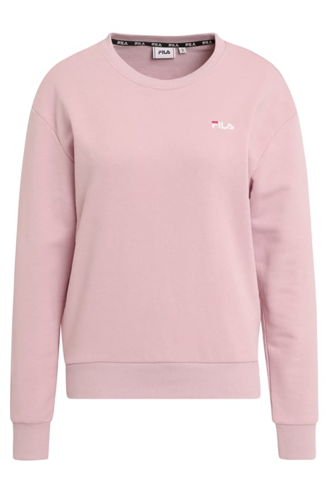 BANTIN SLIGHTLY CROPPED CREW SWEAT PALE MAUVE 4
