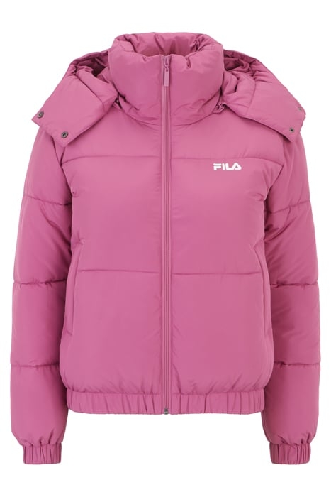 BUCHEN CROPPED PUFFER JACKET RED VIOLET 4