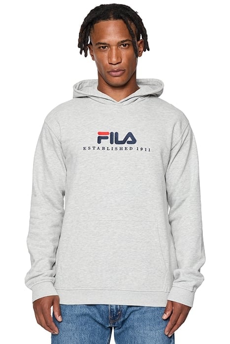 BRUNSSUM HOODY LIGHT GREY MELANGE 1