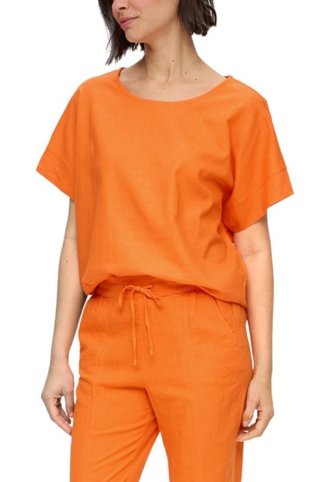 S.OLIVER T-SHIRTS ORANGE 1