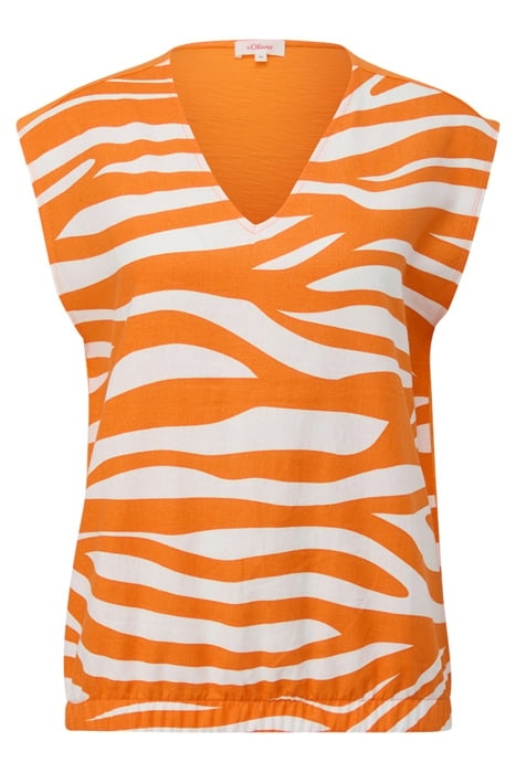 S.OLIVER T-SHIRTS ORANGE 4