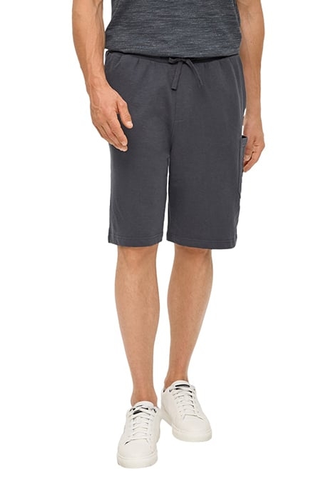 S.OLIVER SHORTS GREY/BLACK 1