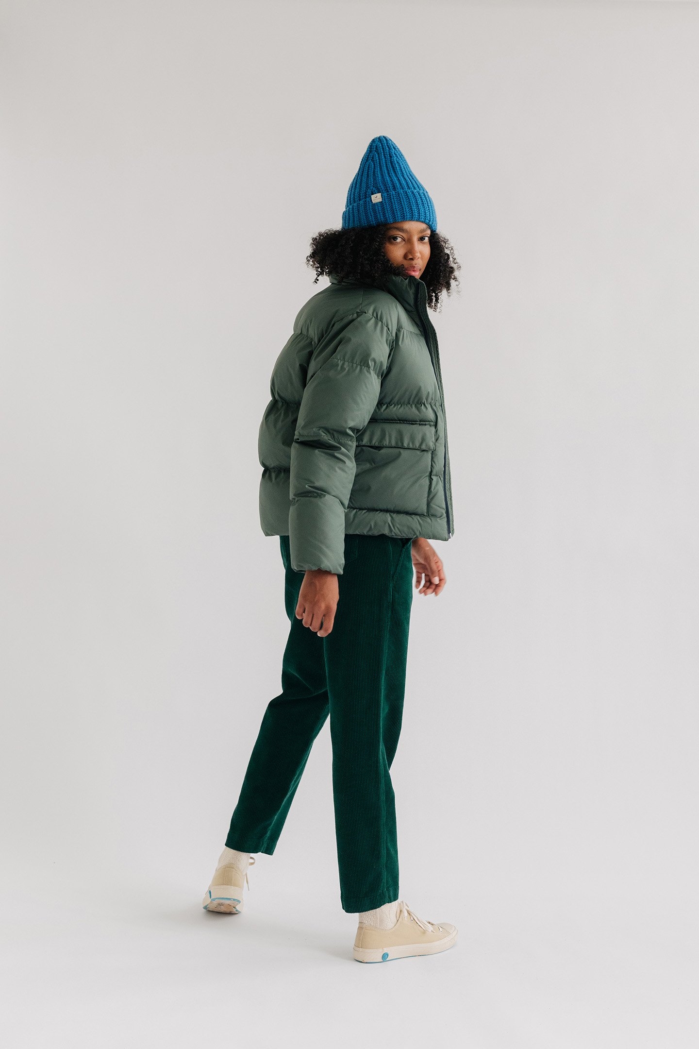 RIBBED BEANIE - OCEAN 3