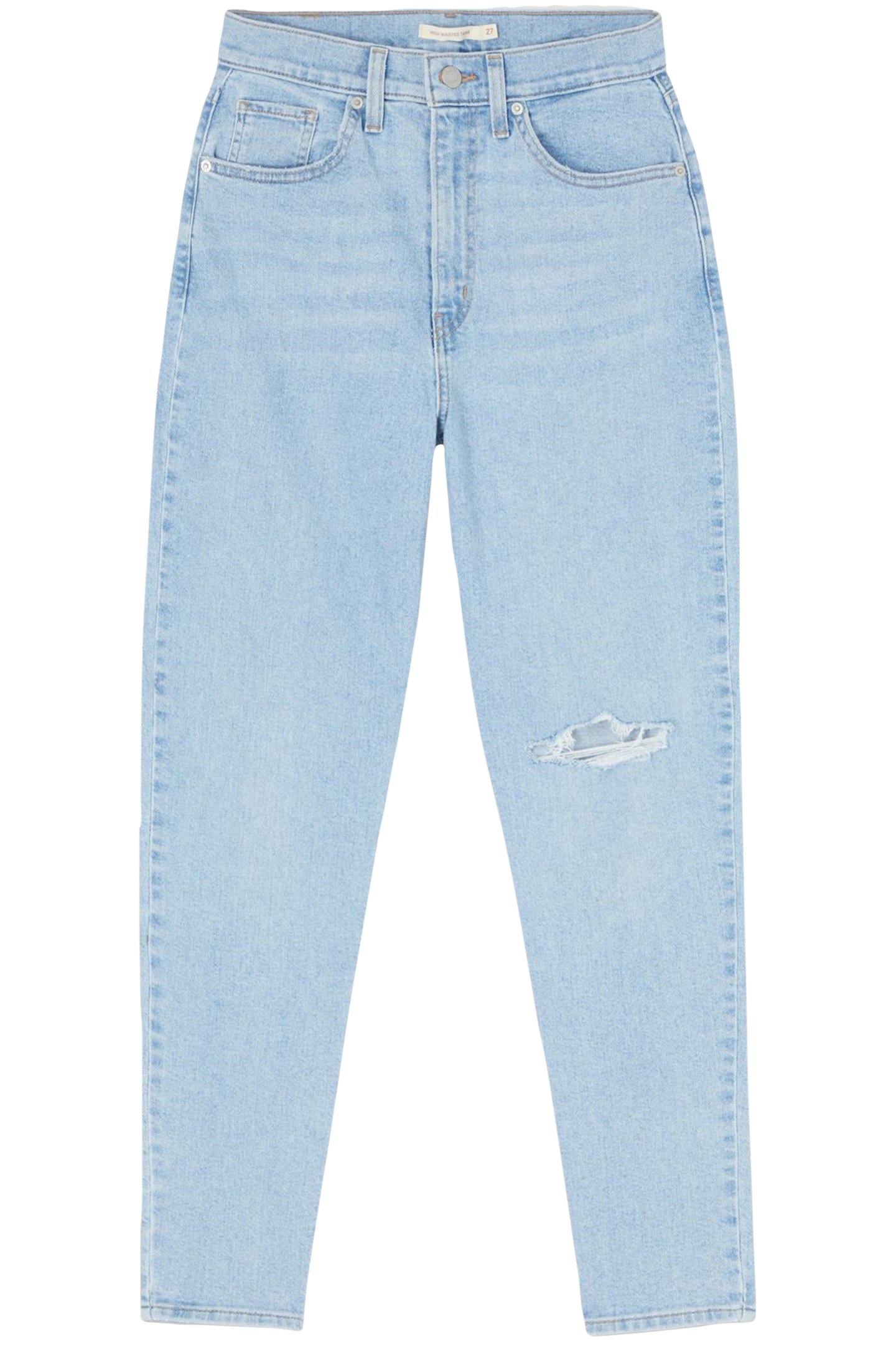 HIGH WAISTED TAPERED MOM JEANS 3