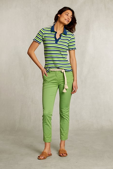 GREEN BASIC PANTS GREEN 3