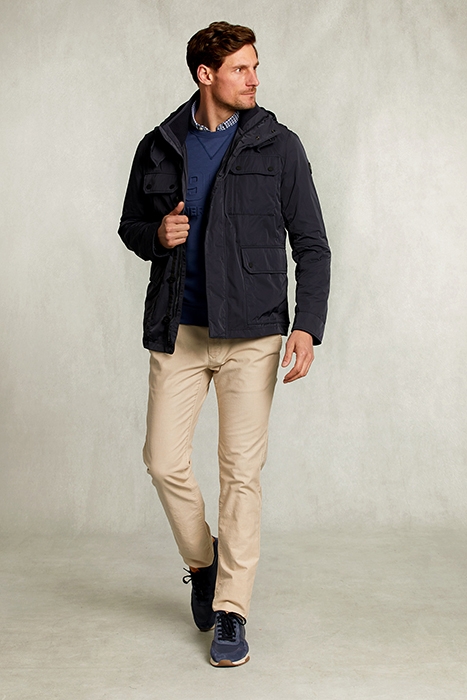 CREW NECK SWEATER DARK BLUE JELLY FISH BLUE 4