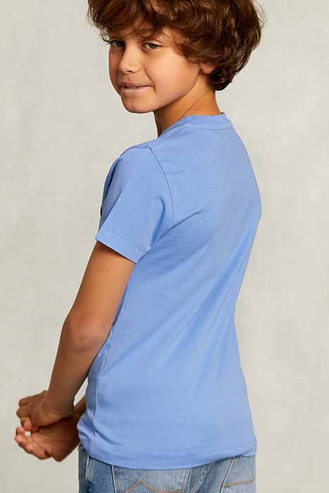 NORMAL FIT BASIC T-SHIRT NILE BLUE 2