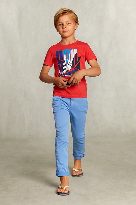 NORMAL FIT POMEGRANATE PINK T-SHIRT 3