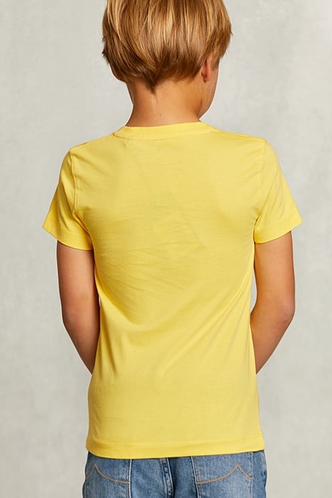 NORMAL FIT T-SHIRT IN YELLOW 2