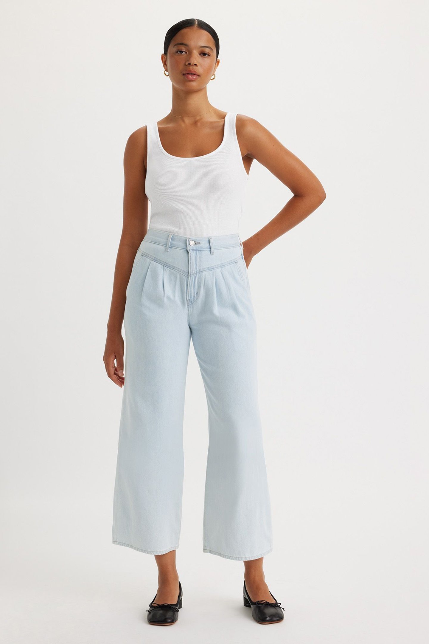 LIGHTWEIGHT BAGGY JEANS 4