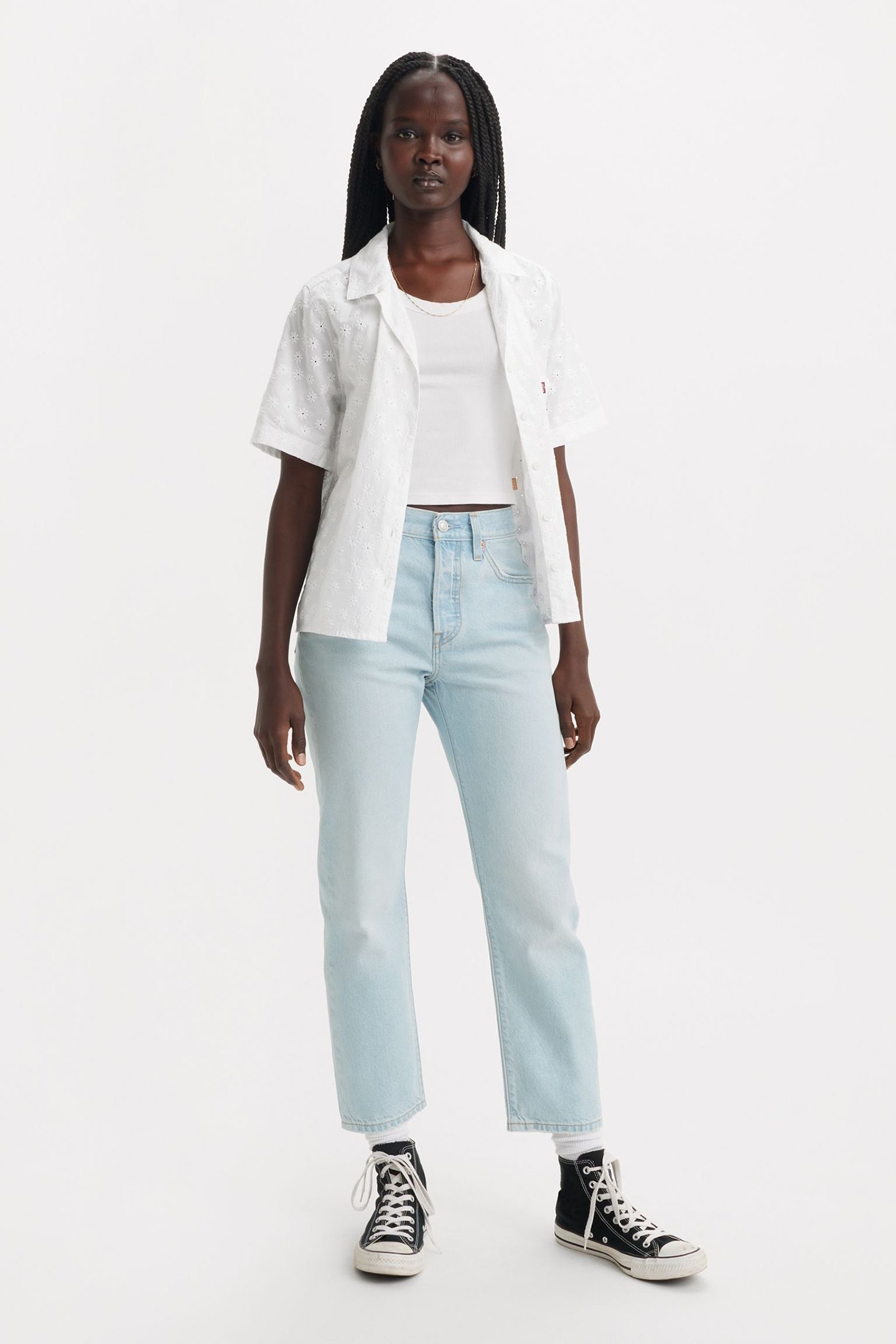 501® ORIGINAL LIGHTWEIGHT CROPPED JEANS 4