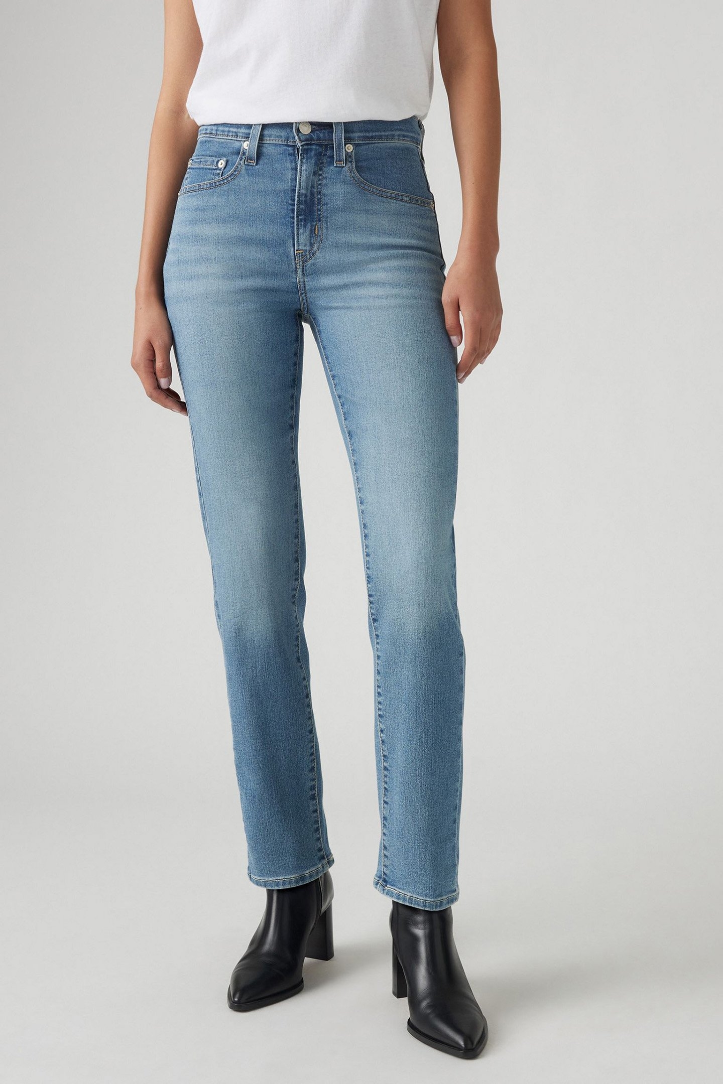 724™ HIGH RISE STRAIGHT JEANS 1