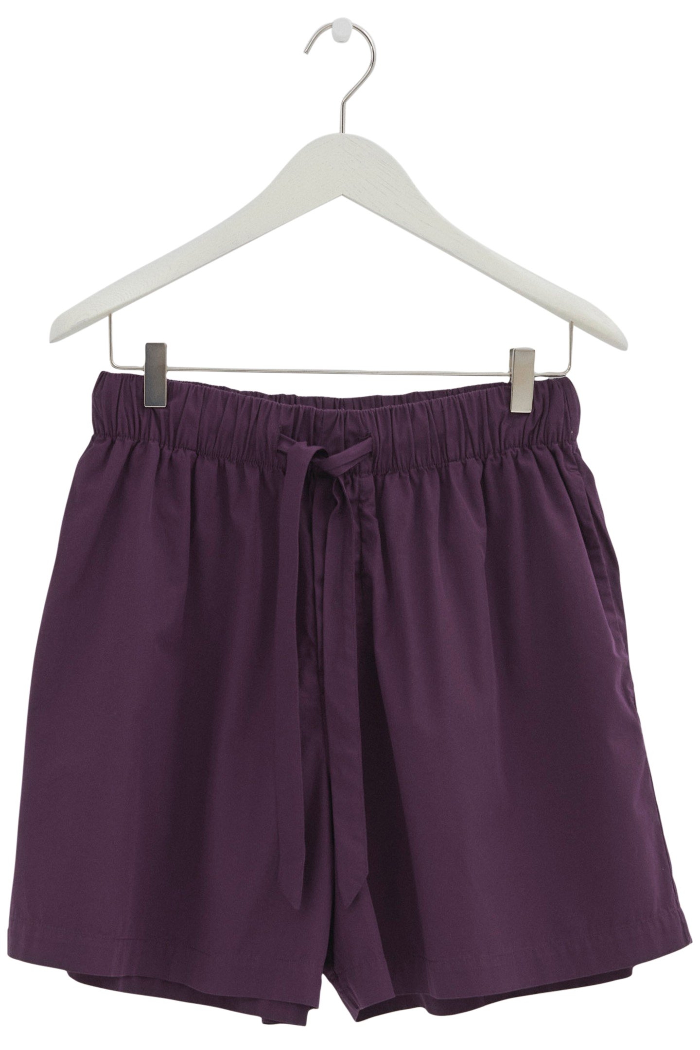 UNISEX POPLIN, PYJAMAS SHORTS DAMSON 2