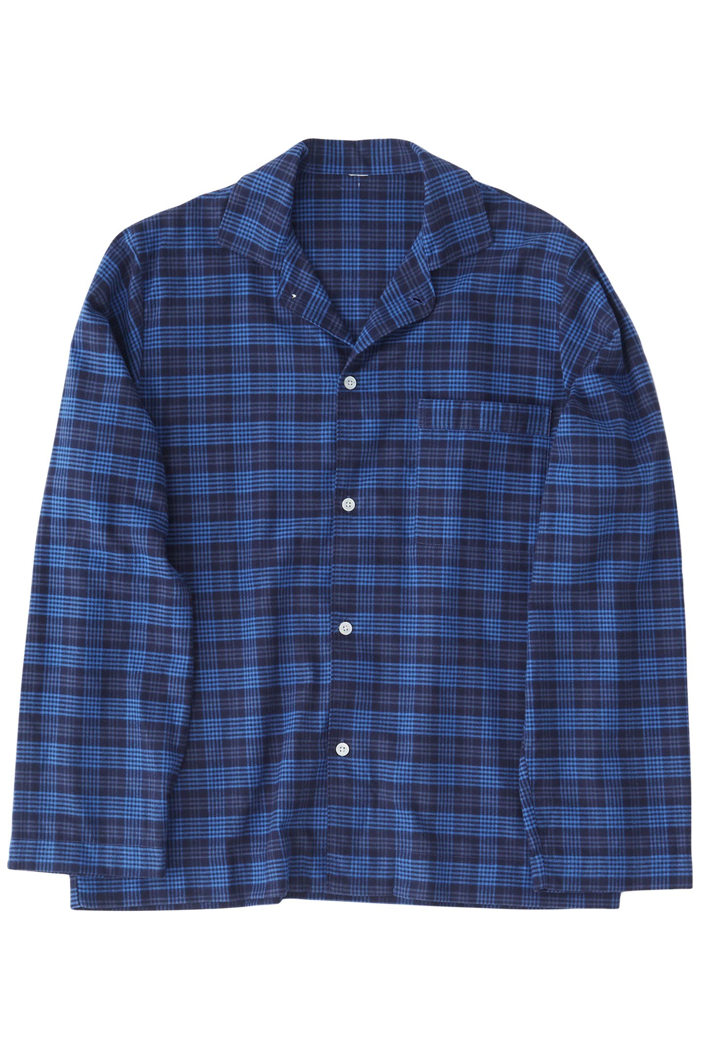 UNISEX FLANNEL, PYJAMAS SHIRT BLUE HOUR 3