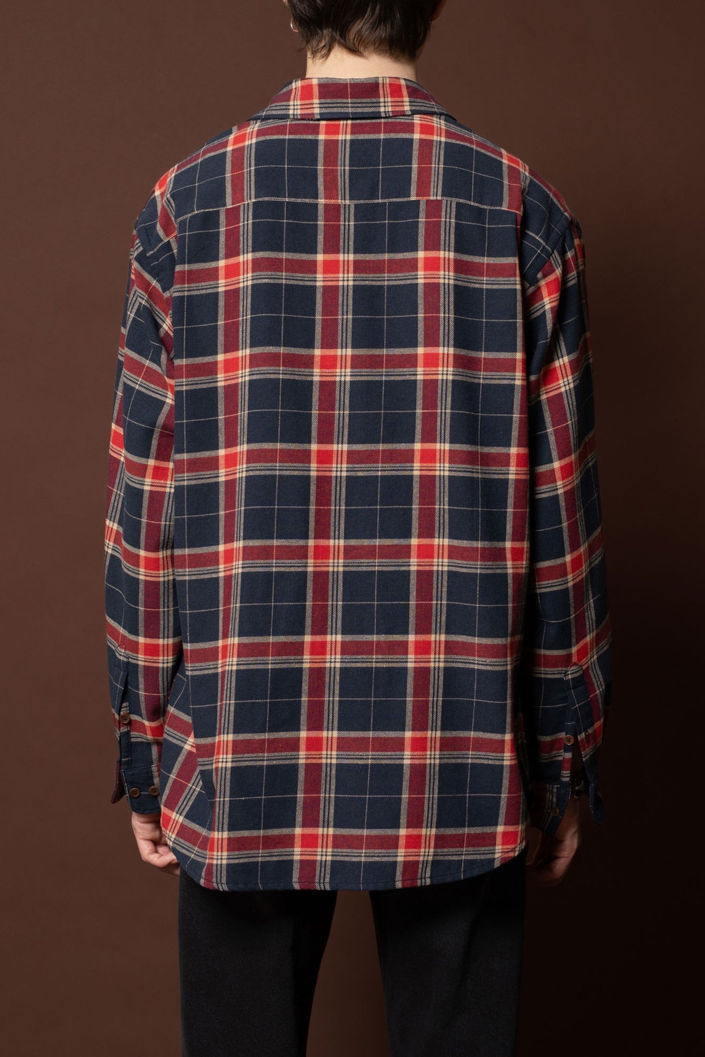RELAXED FLANNEL SHIRT REBIRTH MULTI 3