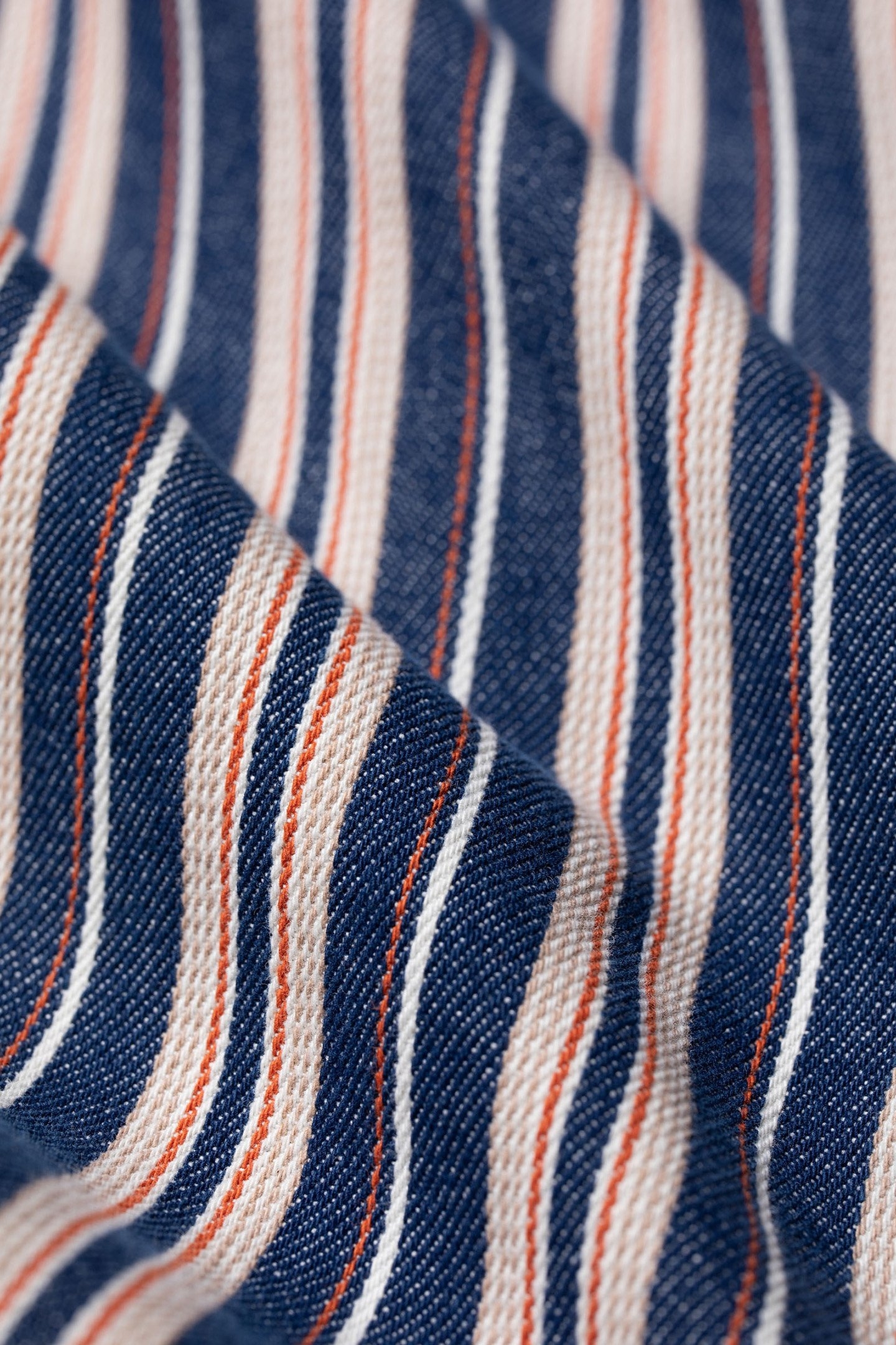 MINA DENIM SHIRT STRIPE RED 7