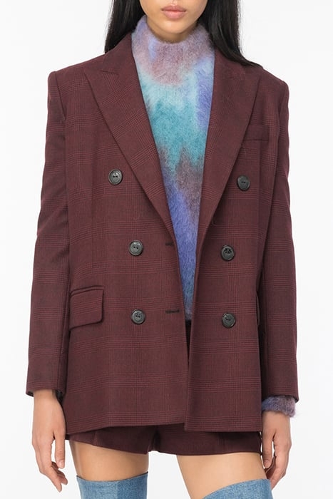 GEN JACKET BURGUNDY/BLACK 1