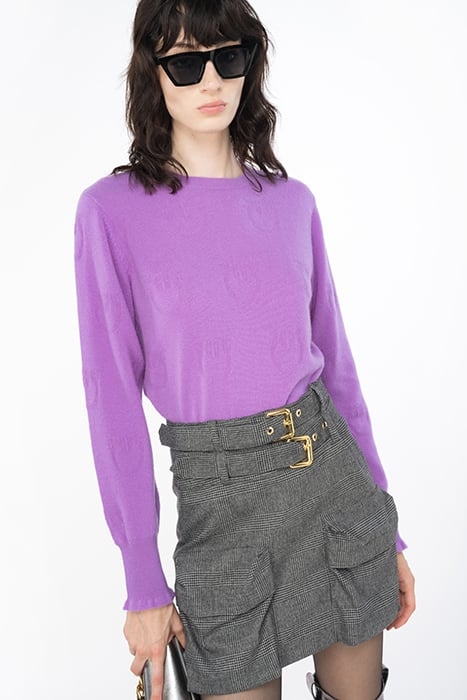 HELLO KITTY SKIRT GREY/BLACK 1