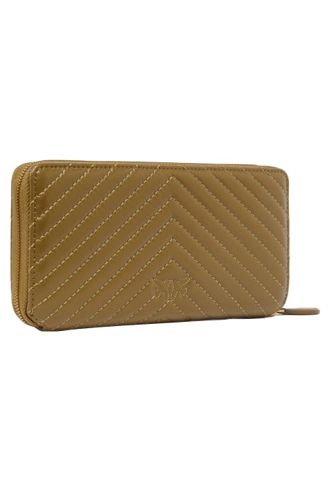 RYDER ZIP AROUND SHEEP NAPPA C PLANTATION-ANTIQUE GOLD 2