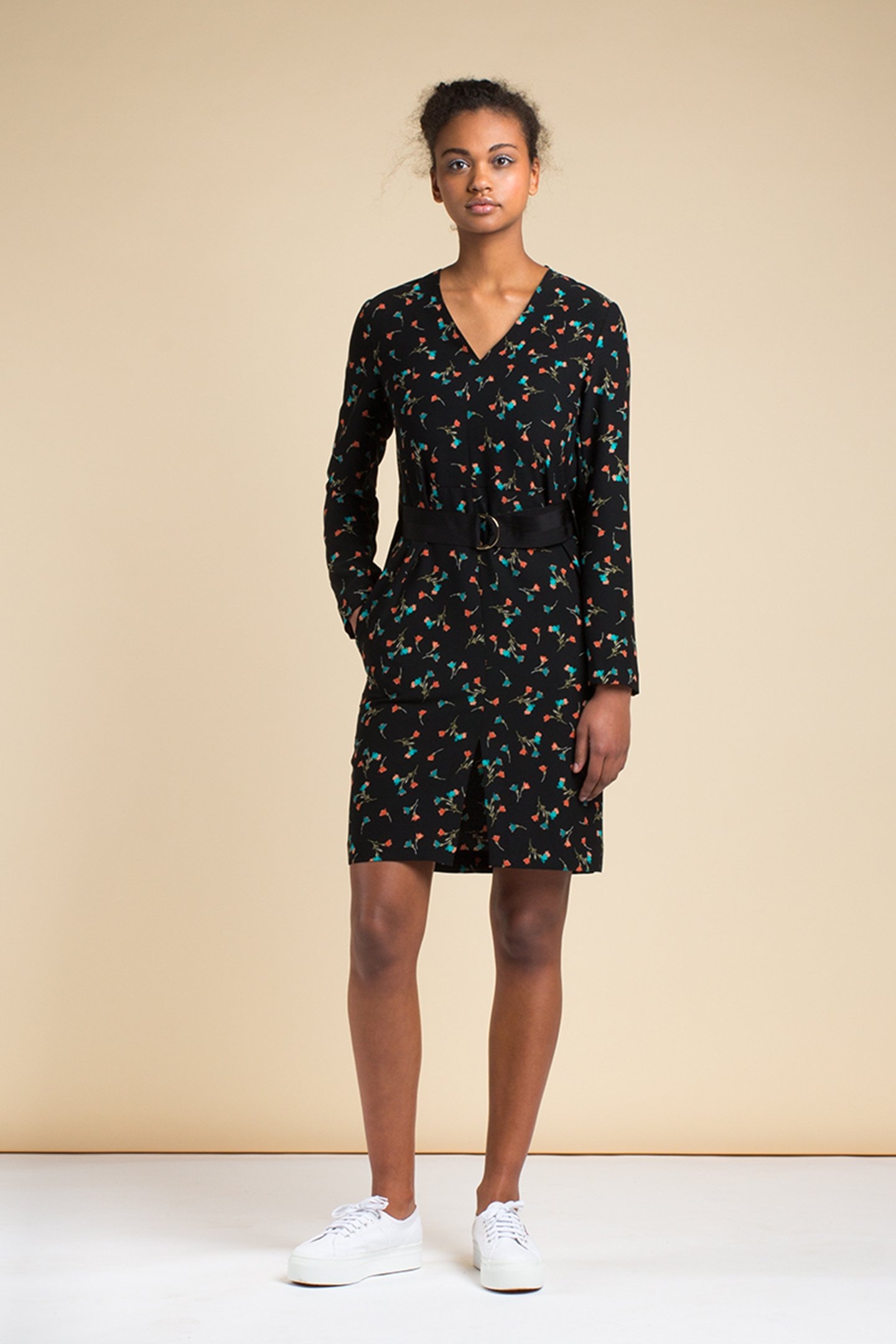 DRESS FIELD FLOWER OLIVINE 1