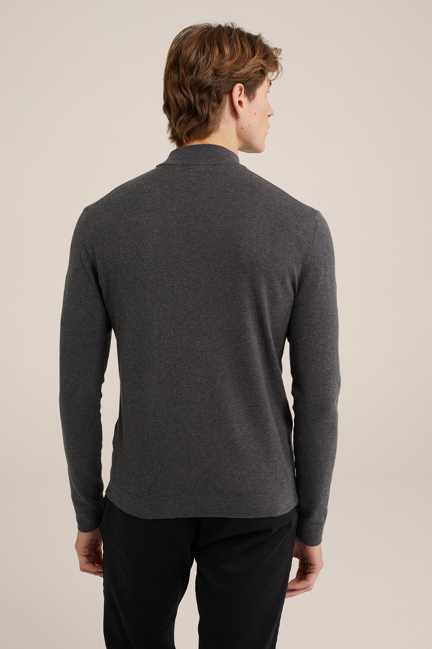 PULLOVER BLENDED DARK GREY 2